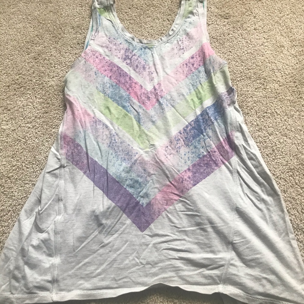 Ivivva tie back cotton tank 12